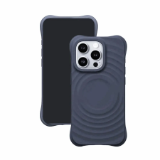  Telefontok iPhone 15 Pro - Pastel Wave - MagSafe kompatibilis szürkéskék szilikon hátlap tok tok és táska