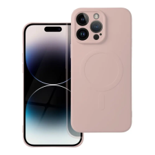  Telefontok iPhone 16 Pro - MagSafe kompatibilis púder pink szilikon hátlap tok tok és táska