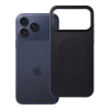  Telefontok iPhone 18 Pro Max - MagSafe kompatibilis fekete szilikon hátlap tok (nagy kivágással)