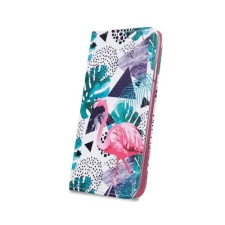  Telefontok, iPhone XS Max könyvtok, fliptok, mágneszáras, szilikon keretes, flamingó mintás tok és táska