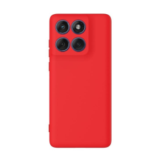Telefontok Motorola Edge 60 Fusion 5G - piros szilikon hátlap tok tok és táska