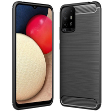 Telefontok Oppo Reno5 Z 5G - Forcell CARBON fekete szilikon hátlap tok tok és táska