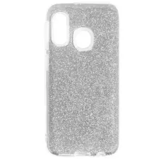  Telefontok Samsung Galaxy A10s - ezüst shiny szilikon tok tok és táska