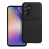 Telefontok Samsung Galaxy A16 5G - Elegance fekete műanyag hátlap tok szilikon kerettel