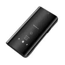  Telefontok Samsung Galaxy A20s - fekete Clear View Tok tok és táska