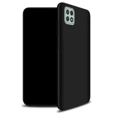  Telefontok Samsung Galaxy A22 5G - fekete szilikon tok tok és táska