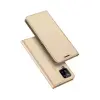  Telefontok Samsung Galaxy A22 LTE / 4G - Dux Ducis arany flipcover tok