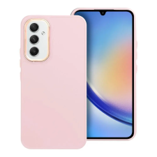  Telefontok Samsung Galaxy A55 5G - Frame - pink műanyag hátlap tok, szilikon kerettel tok és táska