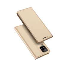  Telefontok Samsung Galaxy M22 - Dux Ducis arany flipcover tok tok és táska