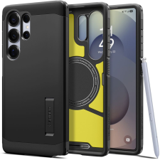  Telefontok Samsung Galaxy S25 Ultra - SPIGEN TOUGH ARMOR MAGSAFE fekete tok tok és táska