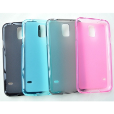  Telefontok Samsung Galaxy S5 vastag áttetsző szilikon tok rózsaszín tok és táska