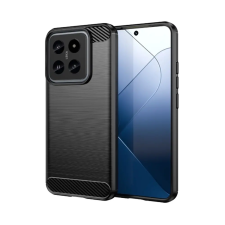  Telefontok Xiaomi 15 5G - Carbon Fiber fekete szilikon hátlap tok tok és táska