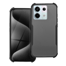  Telefontok Xiaomi Poco X6 5G - fekete / átlátszó ütésálló hátlap tok tok és táska