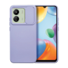  Telefontok Xiaomi Redmi 13C - Slider csúsztatható kameravédős kékeslila szilikon hátlap tok