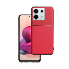  Telefontok Xiaomi Redmi 15C - Elegance piros műanyag hátlap tok szilikon kerettel tok és táska