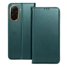  Telefontok Xiaomi Redmi A5 - Smart Magnetic zöld szilikon keretes mágneses könyvtok tok és táska