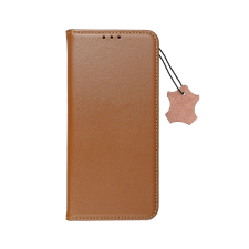  Telefontok Xiaomi Redmi Note 10 Pro / Note 10 Pro Max - barna mágneses szilikon keretes bőr könyvtok tok és táska