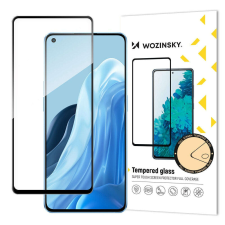 Telefonvédő fólia, Wozinsky, Oppo Reno7 Pro 5G-hez, Fekete/Átlátszó tok és táska