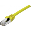 Telegärtner 100008985 RJ45 Hálózati kábel, patchkábel CAT 6A S/FTP 10.00 m Sárga Lángálló, Védővel, Lángálló, Halogénmentes, UL minősített 1 db (L00005A0031)