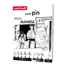 Telér-Trade Kft. Uni PIN Filctoll készlet Manga Collection Box filctoll, marker