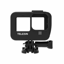 TELESIN GoPro Hero 9/ 10 ABS+PC védőtok (cage) + Cold Shoe vakupapucs sportkamera kellék