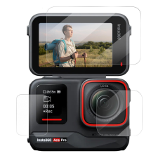 TELESIN Insta360 Ace Kijelzővédő -Tempered Glass Film sportkamera kellék
