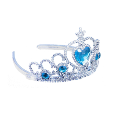 Téli hercegnő tiara strasszkövekkel jelmez