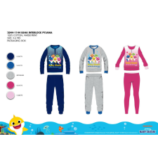 Téli pamut interlock gyerek pizsama - Baby Shark gyerek hálóing, pizsama