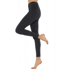  Téli pamut leggings fekete