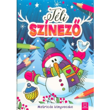  Téli színező /Matricás könyvecske §K gyermek- és ifjúsági könyv