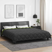  Téli takaró Zöld és Antracit 220 x 200 cm Mikroszál lakástextília