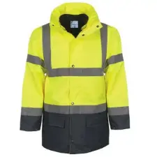  Télikabát multifunkcionális (100%poliészter) TOP MULTI FLUO-Y, fluo sárga, 5XL munkaruha
