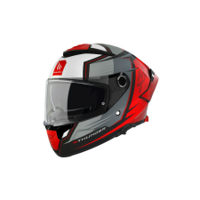  Teljes Arcú Sisak MT Helmets Thunder 4 SV Pental piros / szürke XXL bukósisak