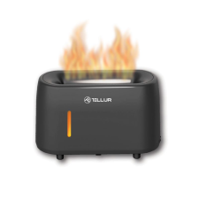 Tellur Flame LED Aroma diffúzor - Fekete (TLL441131) párásító