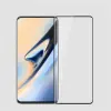  Temp-glass006314 OnePlus 7 Pro fekete 3D-teljes lefedettséget biztosító Karcálló,ütésálló kijelzővédő üvegfólia, 9H tempered glass, törlőkendővel