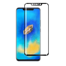  Temp-glass059832 Huawei Mate 30 Pro fekete 3D-teljes lefedettséget biztosító Karcálló,ütésálló kijelzővédő üvegfólia, 9H tempered glass, törlőkendővel mobiltelefon kellék