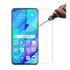  Temp-glass059857 Huawei Nova 5T Karcálló,ütésálló kijelzővédő üvegfólia, 9H tempered glass, törlőkendővel mobiltelefon kellék
