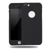  Temp-glass208 Apple Iphone 6/6S Fekete Karcálló, ütésálló kijelzővédő üvegfólia, 9H tempered glass, törlőkendővel