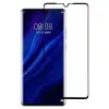  Temp-glass630953 Huawei P30 3D-teljes lefedettséget biztosító Karcálló,ütésálló kijelzővédő üvegfólia, 9H tempered glass, törlőkendővel