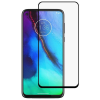 Temp-glass63127376169 Motorola Moto G Stylus teljes lefedettséget biztosító karcálló, ütésálló kijelzővédő üvegfólia Fekete kerettel, tempered glass, törlőkendővel