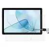  Temp-glass63127376238 Doogee T10S Karcálló, ütésálló kijelzővédő üvegfólia, 9H tempered glass, törlőkendővel