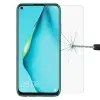  Temp-glass6312737767 Huawei P40 Lite 2.5d karcálló, ütésálló kijelzővédő üvegfólia, 9H tempered glass, törlőkendővel