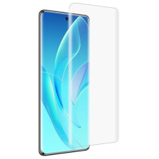  Temp-glass6312737912 Honor 60 Pro teljes lefedettséget biztosító karcálló, ütésálló kijelzővédő üvegfólia UV ragasztóval, UV lámpával mobiltelefon kellék