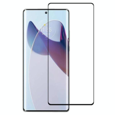  Temp-glass6312737952 Motorola Moto X30 Pro 5G / Edge 30 Ultra 3D-teljes lefedettséget biztosító karcálló, ütésálló kijelzővédő üvegfólia, 9H tempered glass, törlőkendővel mobiltelefon kellék