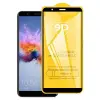  Temp-glass631553 Huawei Honor 7X teljes lefedettséget biztosító Karcálló,ütésálló kijelzővédő üvegfólia kerettel, tempered glass, törlőkendővel