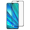  Temp-glass631588 Oppo Realme 5 Pro teljes lefedettséget biztosító Karcálló,ütésálló kijelzővédő üvegfólia kerettel, tempered glass, törlőkendővel