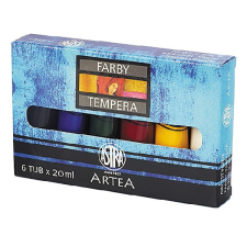 Tempera ASTRA 20 ml 6 színű tempera