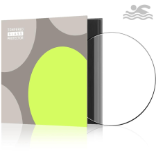 Tempered Glass Protector 37mm okosóra üvegfólia - univerzális, vízálló (TGP-UNI37-03) okosóra kellék