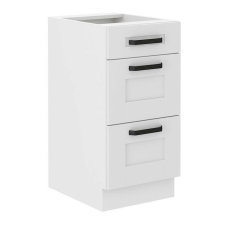 Tempo Alsó szekrény, fehér, LULA 40 D 3S BB bútor