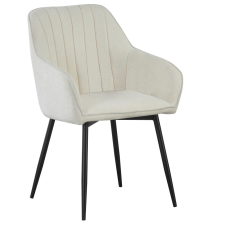 Tempo Design fotel, krémszínű/fekete, VAJRO bútor